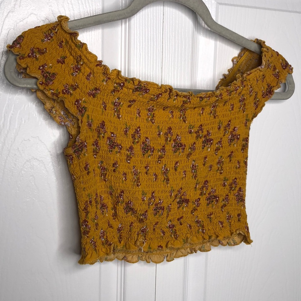 Floral Fall Crop Top